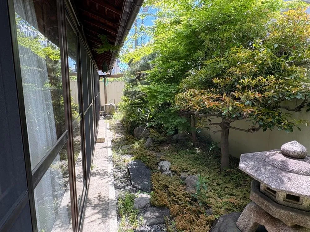 お庭